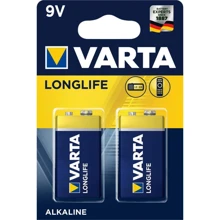 Varta Longlife 9V 6LR61 2шт (04122101412): undefined undefined