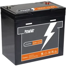 Аккумуляторная батарея PowMr 12.8V 50Ah Lifepo4 (POW-50AH-12V): Тип LiFePO4