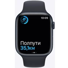 Apple Watch Series 7 45mm GPS Midnight Aluminum Case With Midnight Sport Band (MKN53) Approved Витринный образец: Производитель Apple