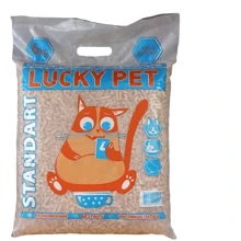 Наповнювач для котячого туалету Lucky Pet стандарт Деревний поглинаючий 6 кг (4820224210056): Вид Древесный