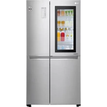 Холодильник Side-by-Side LG GC-Q247CADC: Расположение морозильной камеры Сбоку