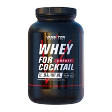 Протеин Vansiton Whey For Coctail 1500 g /25 servings/ Cherry: Вид Сывороточные
