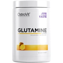Амінокислота для спорту OstroVit Glutamine 500 g /100 servings/ Lemon: Смак Лимон