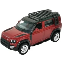Автомодель TechnoDrive LAND ROVER DEFENDER 110 красный 1:43 (250288): Тип Готовая модель