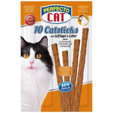 Лакомство для котов Perfecto Cat Палочки птица-печень 10 шт (353): Вид Снеки