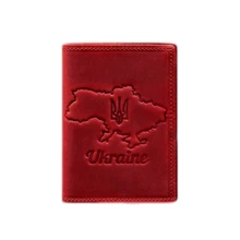 Обкладинка для паспорта BlankNote Crazy Horse корал (BN-OP-UA-M-coral): Стать Унисекс