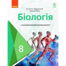 Константин Задорожній, Максим Рудич: Біологія. Підручник із поглибленим вивченням. 8 клас: Виробник Ранок