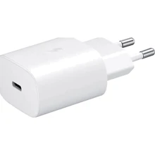 Зарядное устройство Samsung USB-C Wall Charger 25W White (EP-TA800NWEGRU): Особенности Power Delivery (PD), Быстрая зарядка, USB-C