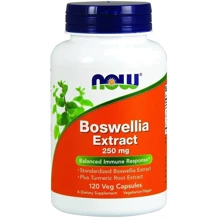 NOW Foods BOSWELLIA EXTRACT 250 mg 120 VEG CAPS Босвелия экстракт: Форма выпуска Капсулы