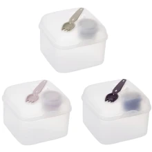 Ланч бокс Herevin Salad Box Natural Colour Mix с приборами (161450-571): Количество отделений 1