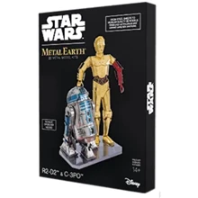 Набір моделей Fascinations C-3PO & R2-D2 Deluxe, Metal Earth (MMG276): Виробник Fascinations