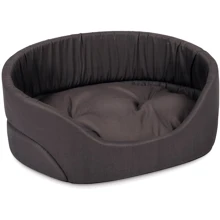 Лежак CORAL 1 для собак 46x36x24 см коричневий (PR241986): Тип лежак