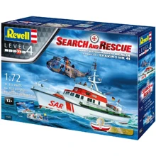 Сборная модель Revell набор Спас. Катер Arkona и вертолет Sea King mk 41 ур 4 м 1:72 (RVL-05683): Производитель Revell