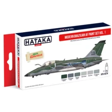 Набір фарб Hataka Hobby Сучасні ВВС Бразильські, ч. 1, 6 шт.: Виробник Hataka Hobby