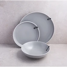 Столовый сервиз Ardesto Cremona Dusty grey 6 персон 18 предметов (AR29GRCT): Количество персон 6