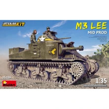 Танк M3 LEE середнього виробництва з інтер'єром: Виробник MiniArt
