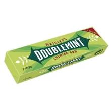 Жевательная резинка Wrigleys Doublemint 14 г (DL17193): Вес нетто 14 г