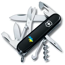 Мультитул Victorinox Climber Ukraine 91мм/14 функций/черный /Карта Украины (1.3703.3_T1166u): Тип мини-мультитул