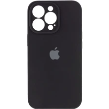 Чехол для iPhone Mobile Case Silicone Case Full Camera Protective Black for iPhone 15 Pro Max: Цвет черный