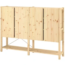 Стеллаж 2 секции ІКЕА IVAR 174х30х124 см (394.038.21): undefined undefined