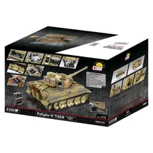 Конструктор Cobi PZKPFW VI Танк Тигр 131 8000 деталей (COBI-2801): Количество деталей, шт. 8000