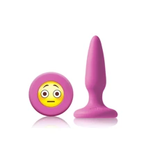 NS Novelties Mojis Mini Plug #OMG маленька анальна пробка, 7x2 см, рожевий: Для кого унісекс