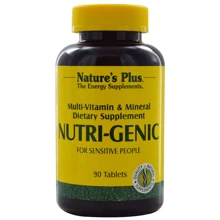 Natures Plus Nutri-Genic 90 tabs Мультивитамины для поддержания энергии: Тип Мультивитамины