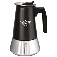 Гейзерная кофеварка Krauff 450 мл (26-203-072): Цвет черный