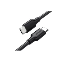 Кабель Ugreen Cable USB-C to USB-C US286 3A 2.0m Black (10306): Тип USB-C - USB-C
