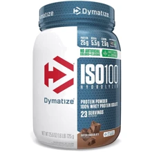 Протеин Dymatize ISO-100 725 g /24 servings/ Chocolate: Вид Изоляты