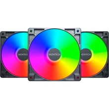 Кулер Montech GF120 PWM (B31): Уровень шума, dB 25.5 дБ