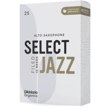 Трости для альт саксофона D'ADDARIO Organic Select Jazz - Alto Sax Filed 2S - 10 Pack: Производитель RICO