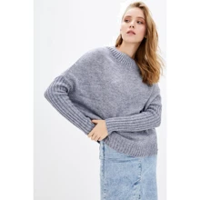 Джемпер Sewel JW576 One Size голубой: Сезон Зима
