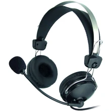 Наушники A4Tech HS-7P Black: Тип конструкции накладные