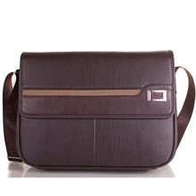 Мужская сумка почтальонка Bonis коричневая (SHIL8101-brown): Пол Мужской
