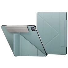 Аксессуар для iPad Switcheasy Origami Exquisite Blue (GS-109-176-223-184) for iPad Air 13 (2024 / 2025) / iPad Pro 12.9 (2018-2022): Цвет синий
