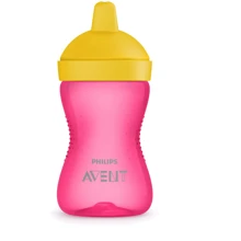 Чашка-непроливайка Philips AVENT з твердим носиком рожевий 18+ 300 мл (SCF804/04): Виробник Philips AVENT