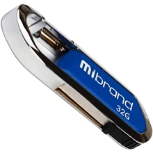 USB-флешка Mibrand 32GB Aligator USB 2.0 Blue (MI2.0/AL32U7U): Стандарт USB USB 2.0