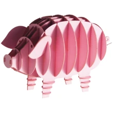 Свинка Pig Fridolin 3D модель: Вид Флора і фауна