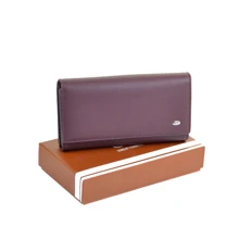 Женский кошелек Sergio Torretti фолетовый (29751 dark-purple): Пол Женский