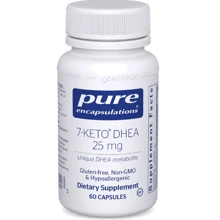 Pure Encapsulations 7-Keto DHEA 25 mg 7-Кето Дегидроэпиандростерон 60 капсул: Форма выпуска Капсулы