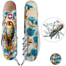 Мультитул Victorinox HUNTSMAN UKRAINE Благородный Сокол (Vx13713.7_T3260pw): Тип мини-мультитул
