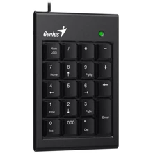 Клавиатура Genius 100 USB Black (31300015400): Подключение проводное