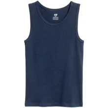 Майка H&M 2007617 122-128 см синяя: Тип Майки
