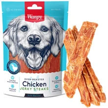 Лакомство для собак Wanpy Chicken Jerky Steaks филе куриное вяленое 100 г: Производитель Wanpy
