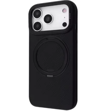 Чехол для iPhone Proove Reinforce Case with Magnetic Ring Black for iPhone 17 Pro Max: Цвет черный