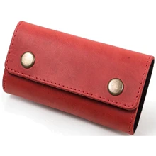 Женская ключница DNK Leather красная (DNK-Keys-Scol-H): Пол Женский