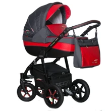 Універсальна коляска 3в1 Verdi Pepe Eco 09 (Red): Тип коляски універсальна коляска (3-в-1)
