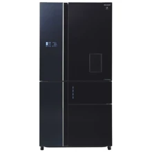 Холодильник Side-by-Side SHARP SJ-WX830ABK: Размеры ВxШxГ, см 185х90.8х79.6