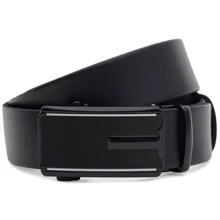 Чоловічий ремінь Borsa Leather чорний (115v1genav34-black): Стать Мужской